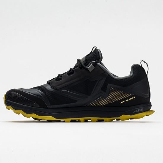 Altra Lone Peak All-Weather Mens Black/Yellow