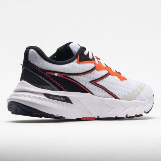 Diadora Mythos Blushield Volo 2 Womens White/Black/Fiery Red