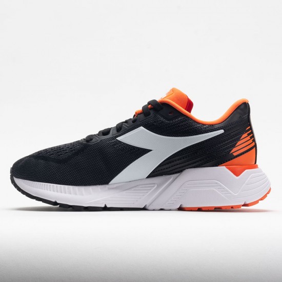 Diadora Mythos Blushield Vigore Womens Black/White/Vermillion Orange