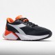 Diadora Mythos Blushield Vigore Womens Black/White/Vermillion Orange