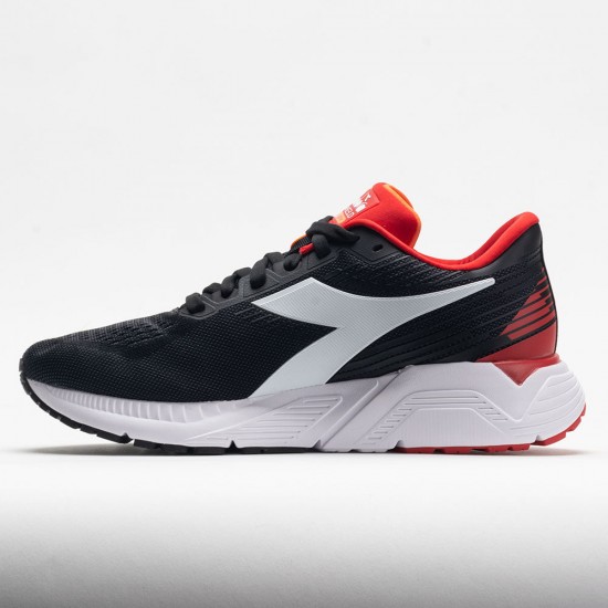 Diadora Mythos Blushield Vigore Mens Black/White/Red Italy