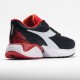 Diadora Mythos Blushield Vigore Mens Black/White/Red Italy