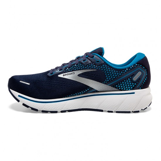 Mens Brooks GHOST 14 Navy/Stellar/White