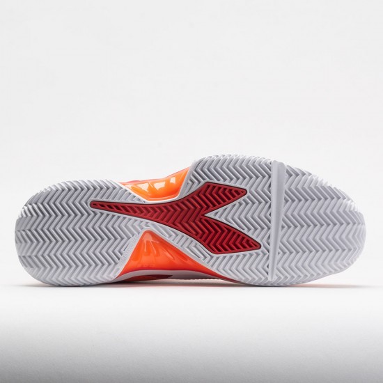 Diadora B.Icon Clay Womens Vermillion Orange/White