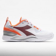 Diadora Blushield Torneo AG Women's White//Fiery Red