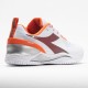 Diadora Blushield Torneo AG Womens White//Fiery Red