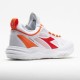 Diadora Speed Blushield Fly Clay Womens White/Fiery Red