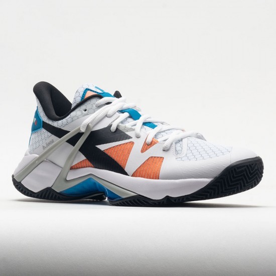 Diadora B.Icon Clay Mens White/Black/Blue Jewel