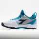 Diadora Speed Blushield Fly 3+ Clay Mens White/Black/Blue Jewel