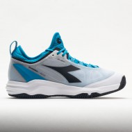 Diadora Speed Blushield Fly 3+ Clay Men's White/Black/Blue Jewel