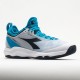 Diadora Speed Blushield Fly 3+ Clay Mens White/Black/Blue Jewel