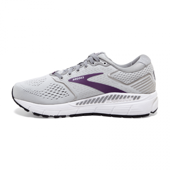 Womens Brooks Ariel 20 Oyster/Alloy/Grape