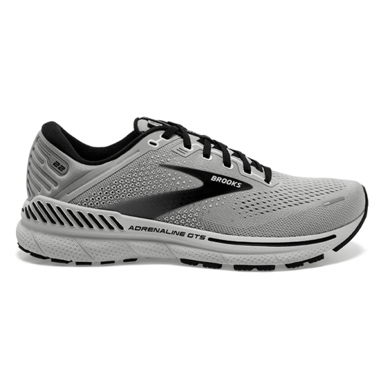 Mens Brooks Adrenaline GTS 22 Alloy/Grey/Black