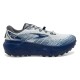 Mens Brooks Caldera 6 Oyster/Blue Depths/Pearl