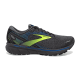 Mens Brooks Ghost 14 Black/Blue/Nightlife