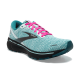 Womens Brooks Ghost 14 White/Black/Light Blue