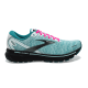 Womens Brooks Ghost 14 White/Black/Light Blue