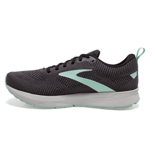 Womens Brooks Revel 5 Ebony/Black/Yucca