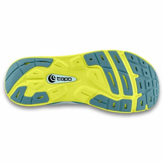 Topo Athletic Magnifly 4 Womens Glass Blue/Lime