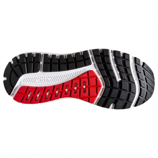 Mens Brooks Beast 20 Blackened Pearl/Black/Red