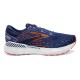 Mens Brooks Glycerin GTS 20 Blue Depths/Palace Blue/Orange