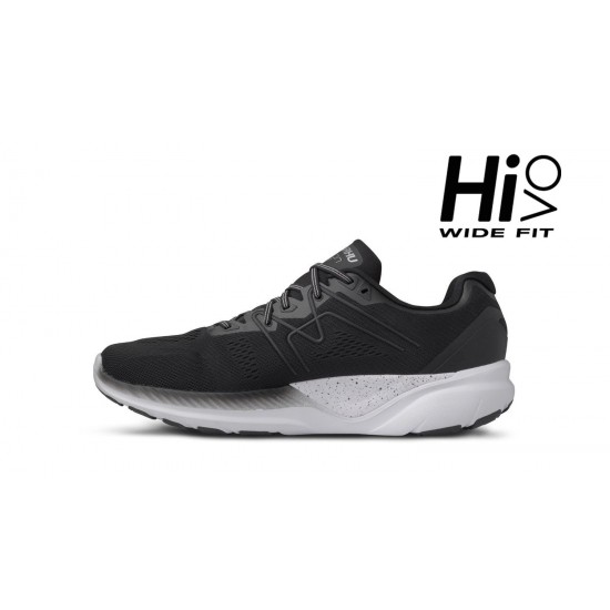 Womens Karhu Fusion 3.0 Hivo Jet Black/Silver