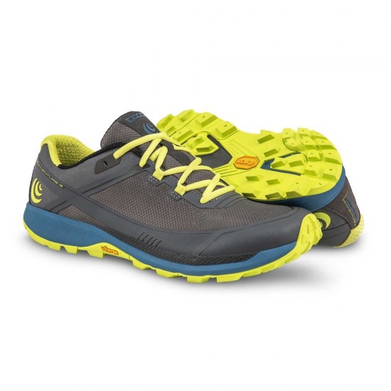 Topo Athletic Runventure 3 Womens Zero Drop Trail Grey/Green