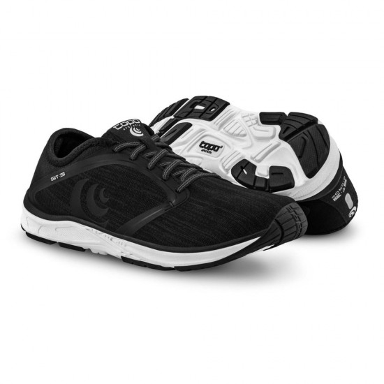 Topo Athletic St-3 Womens Black/Grey