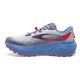 Womens Brooks Caldera 6 Oyster/Blissful Blue/Pink