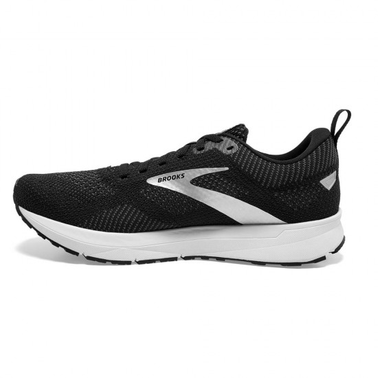 Womens Brooks Revel 5 Black/Metallic/White